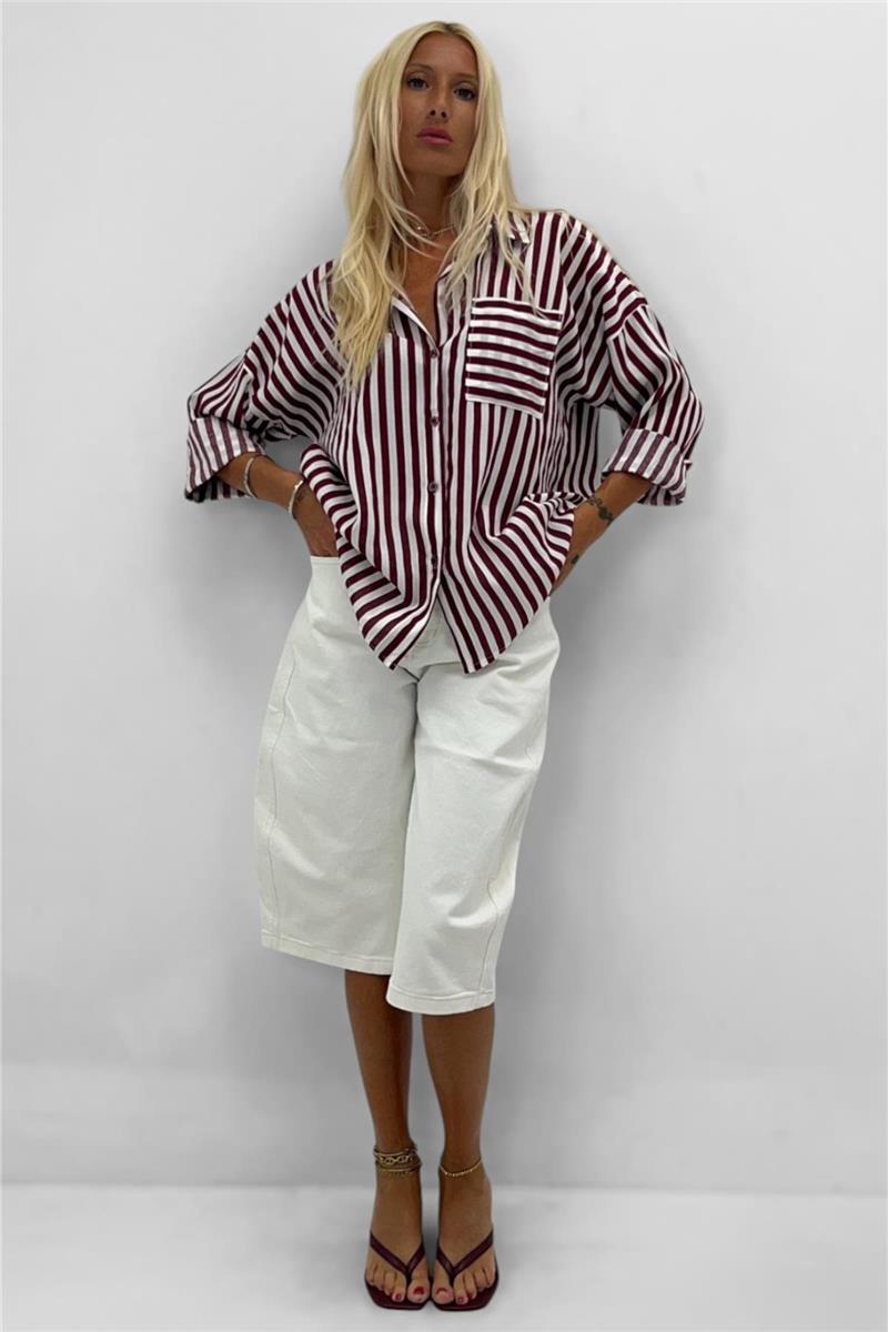 camicia a righe versilia